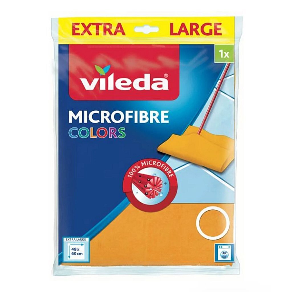 Vileda Microvezeldweil Colors Extra Large 48X60 Cm